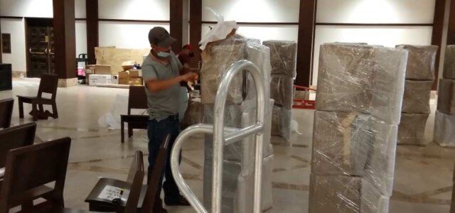 returning church pews