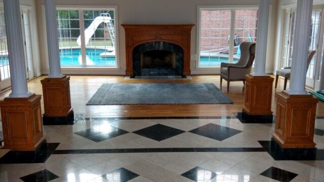 beautiful front room